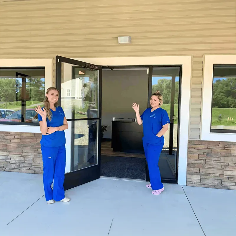 Andrey's Family Chiropractic Office Front Entrance in Chicopee MA.